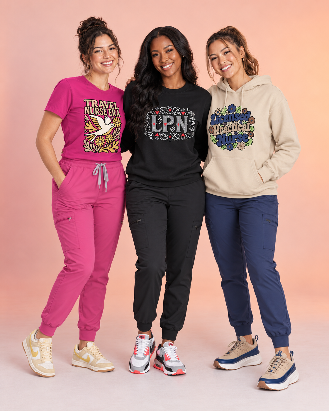 Models wearing 12HourFit apparel